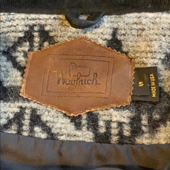 Vintage Woolrich Wool Nordic Blanket Jacket - Picture 4 of 8